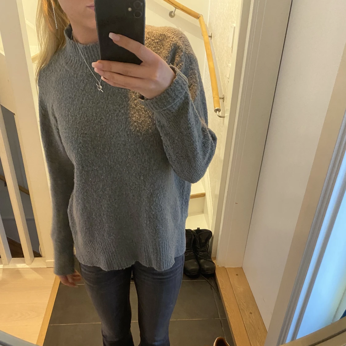 Stickad tröja  - 90