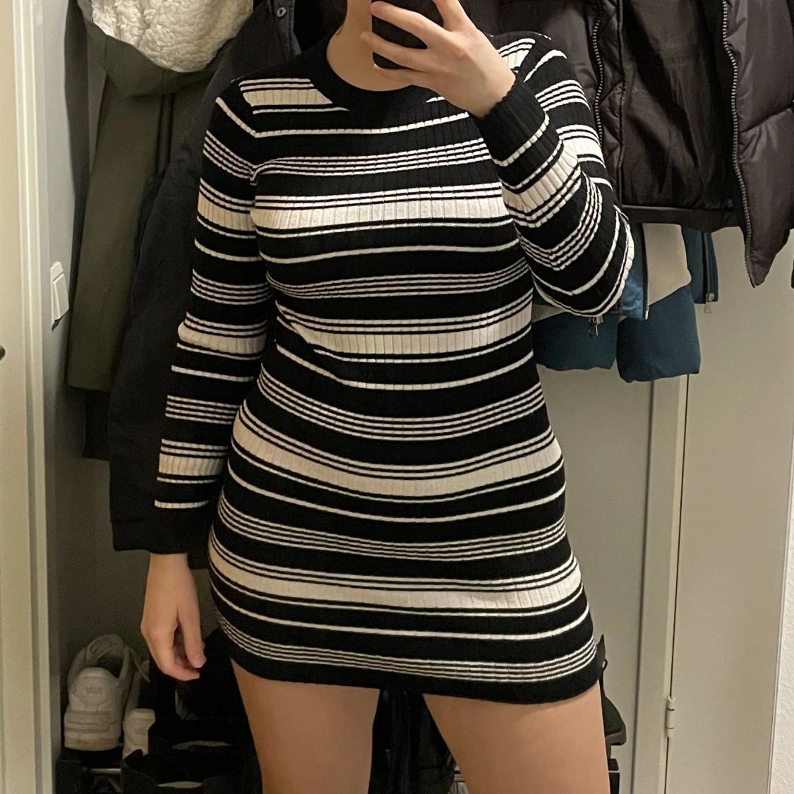 Klänning långärmad