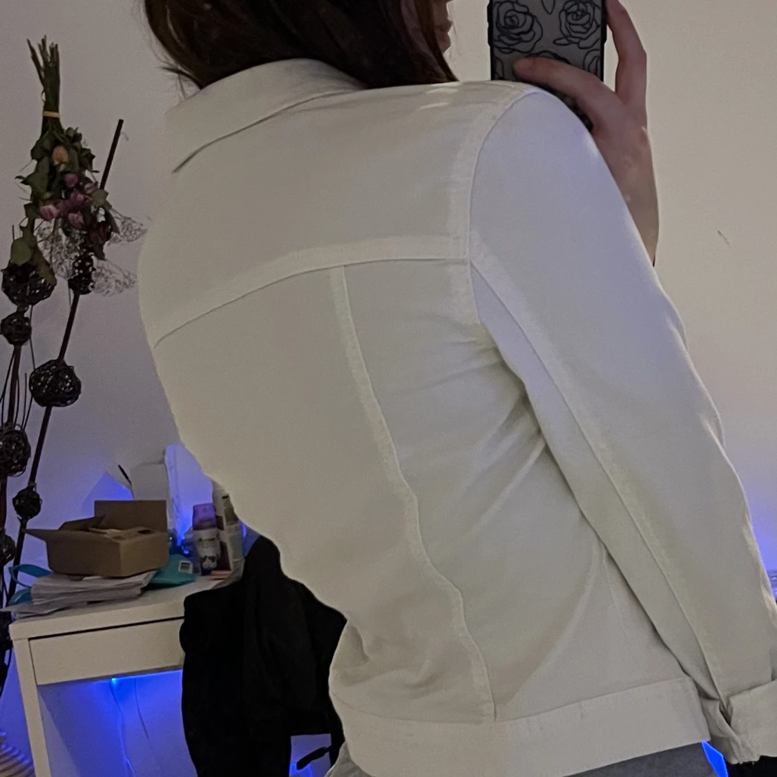 Vit jeans jacka - 91