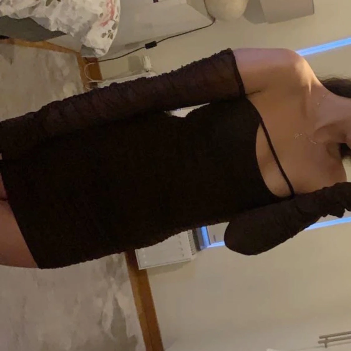 Tennesee Meshklänning med armar  - 90