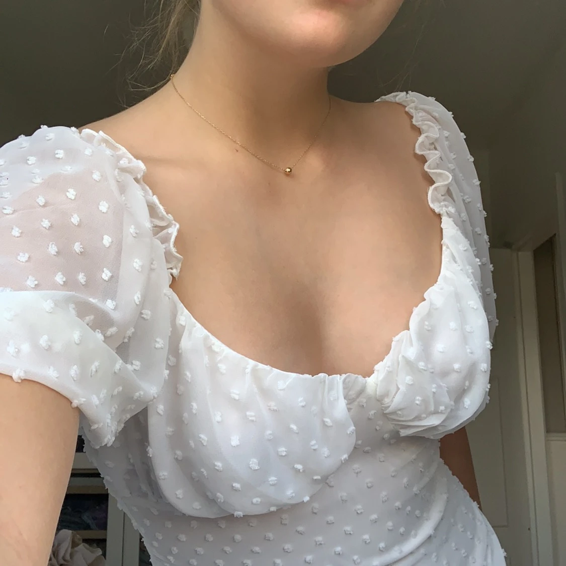 White skater dress size 36 - 90