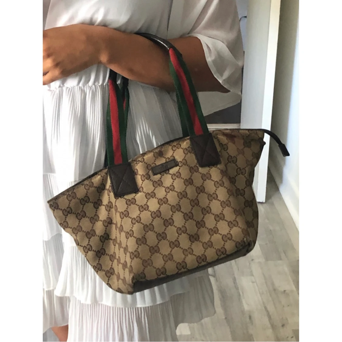 Äkta! Vintage gucci väska 