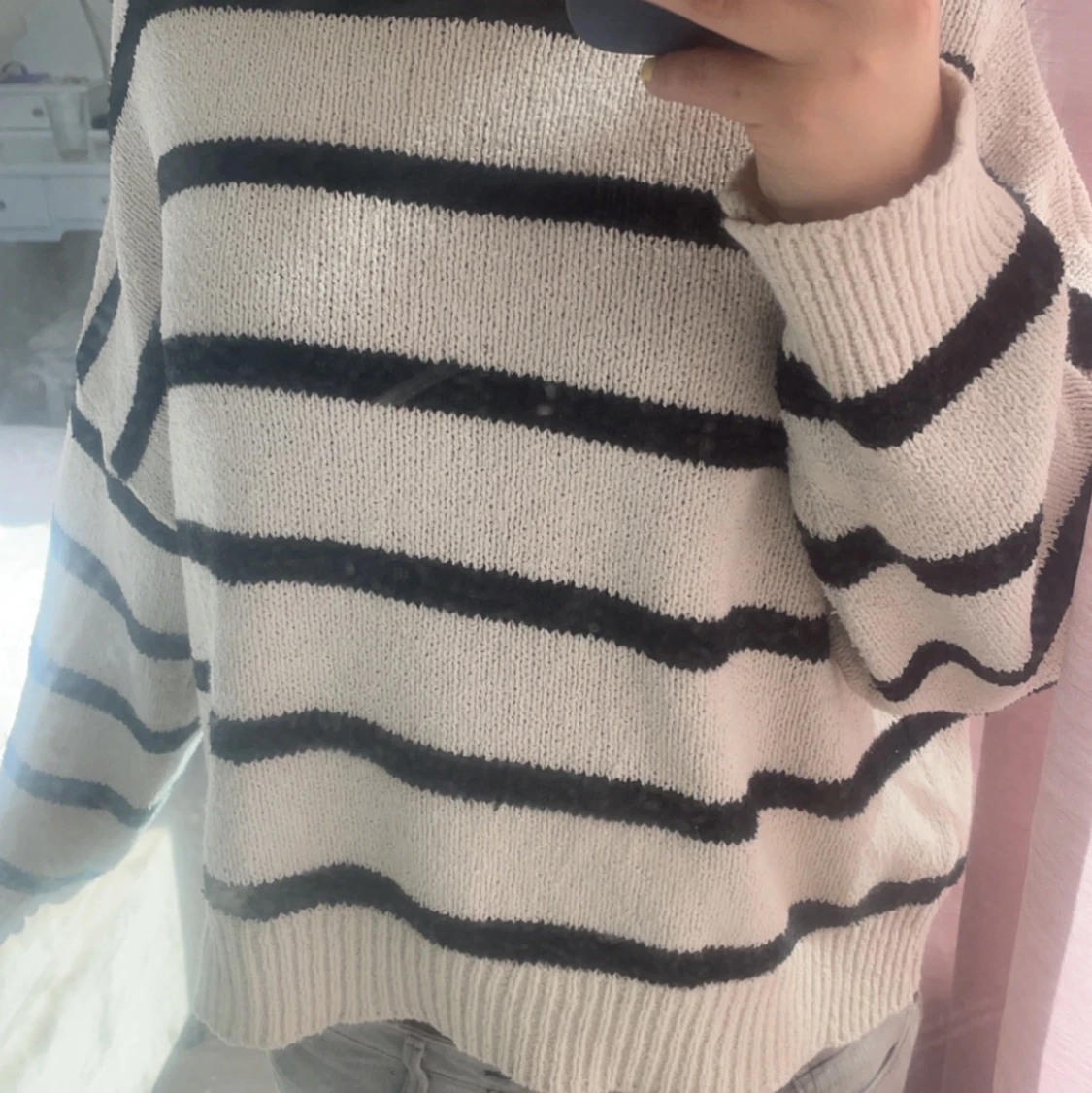 Stickad tröja  - 91