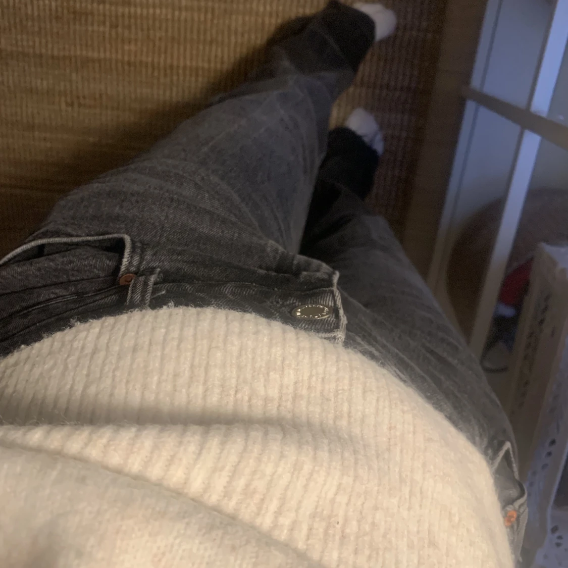 Hm stickad tröja  - 90