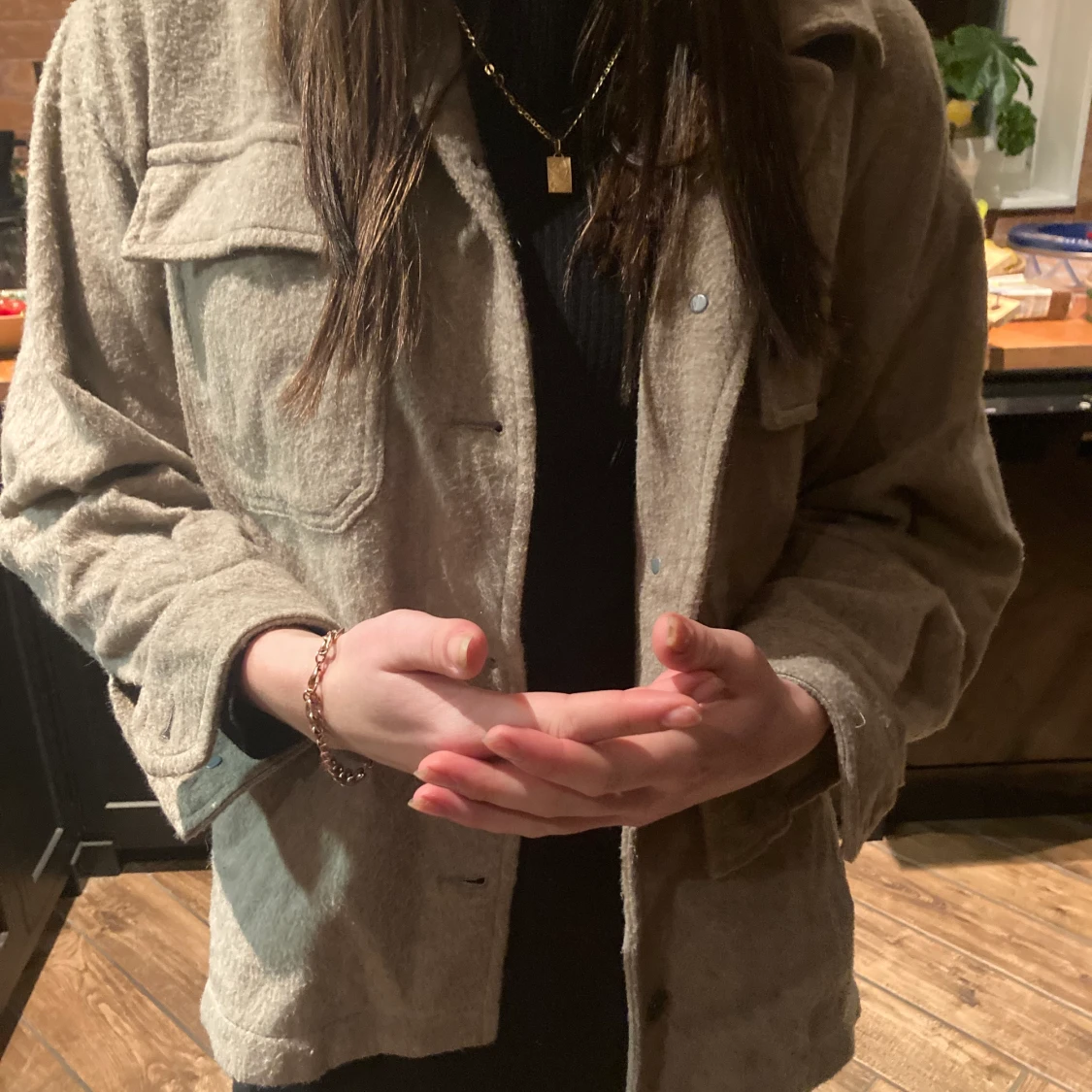 fin jacka ifrån zara!!💗