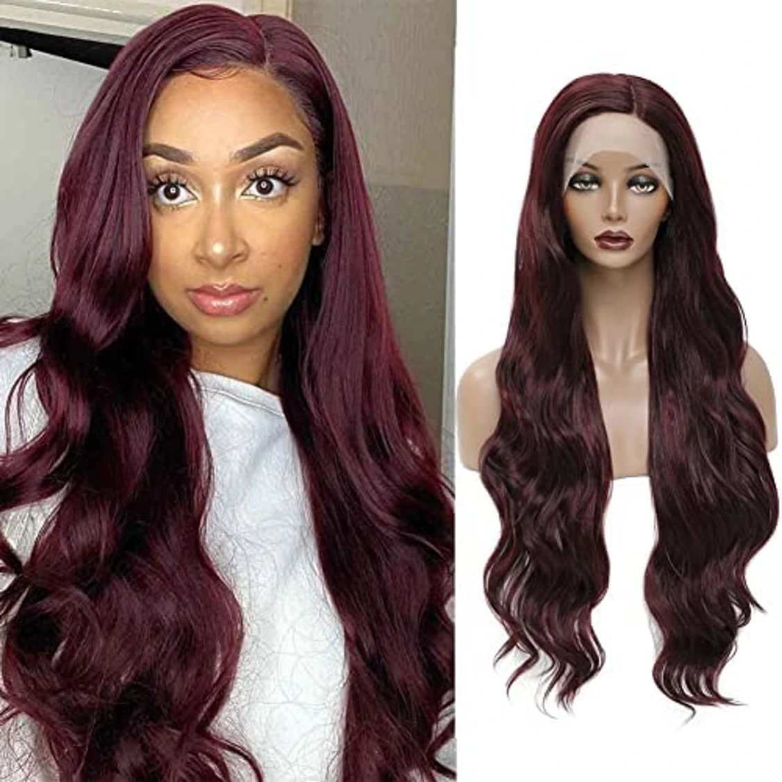 Lace front peruk - 90