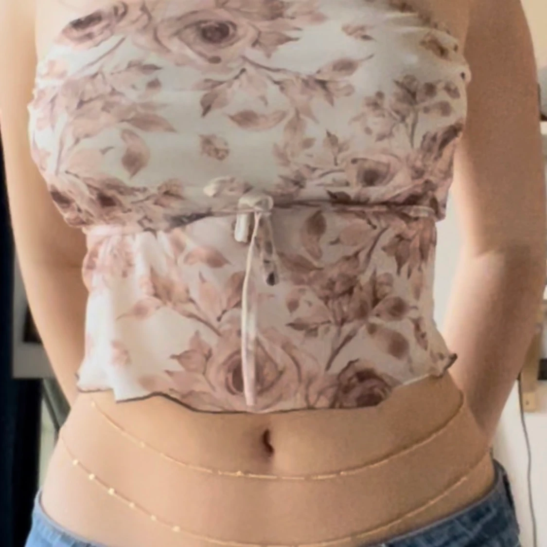 Meshtop blommor - 90