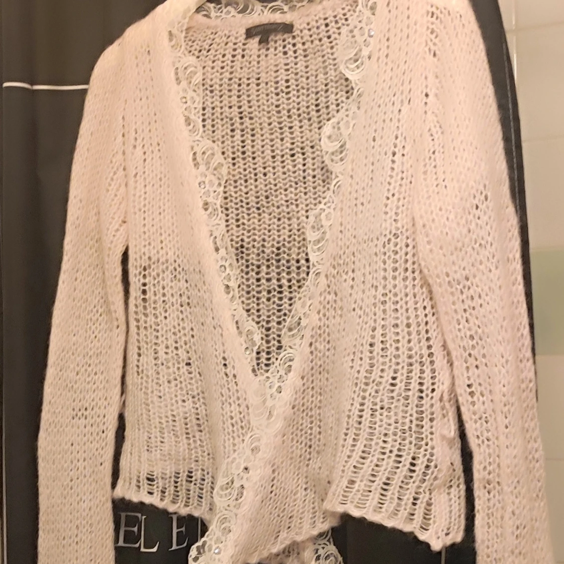 Söt kofta med spets och bling - 91