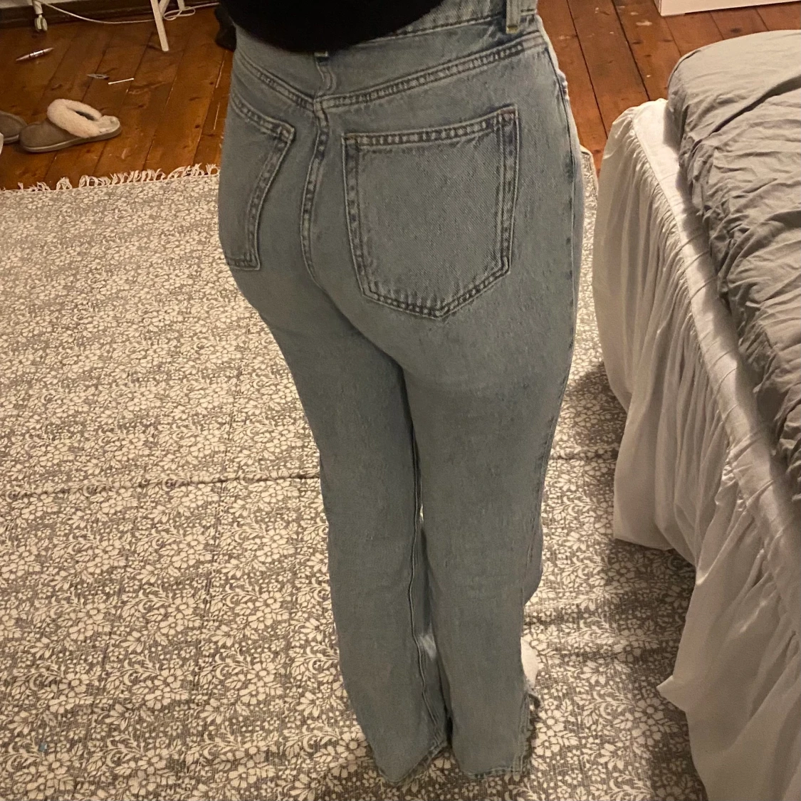 Högmidjade jeans - 91