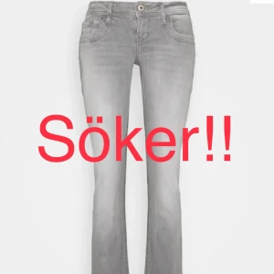 Söker LTB jeans - SÖKER ltb jeansen i grå! Helst i storlek 25/30 men kan nästan vara vad som helst!! Betalar inte mer än 500kr!❤️