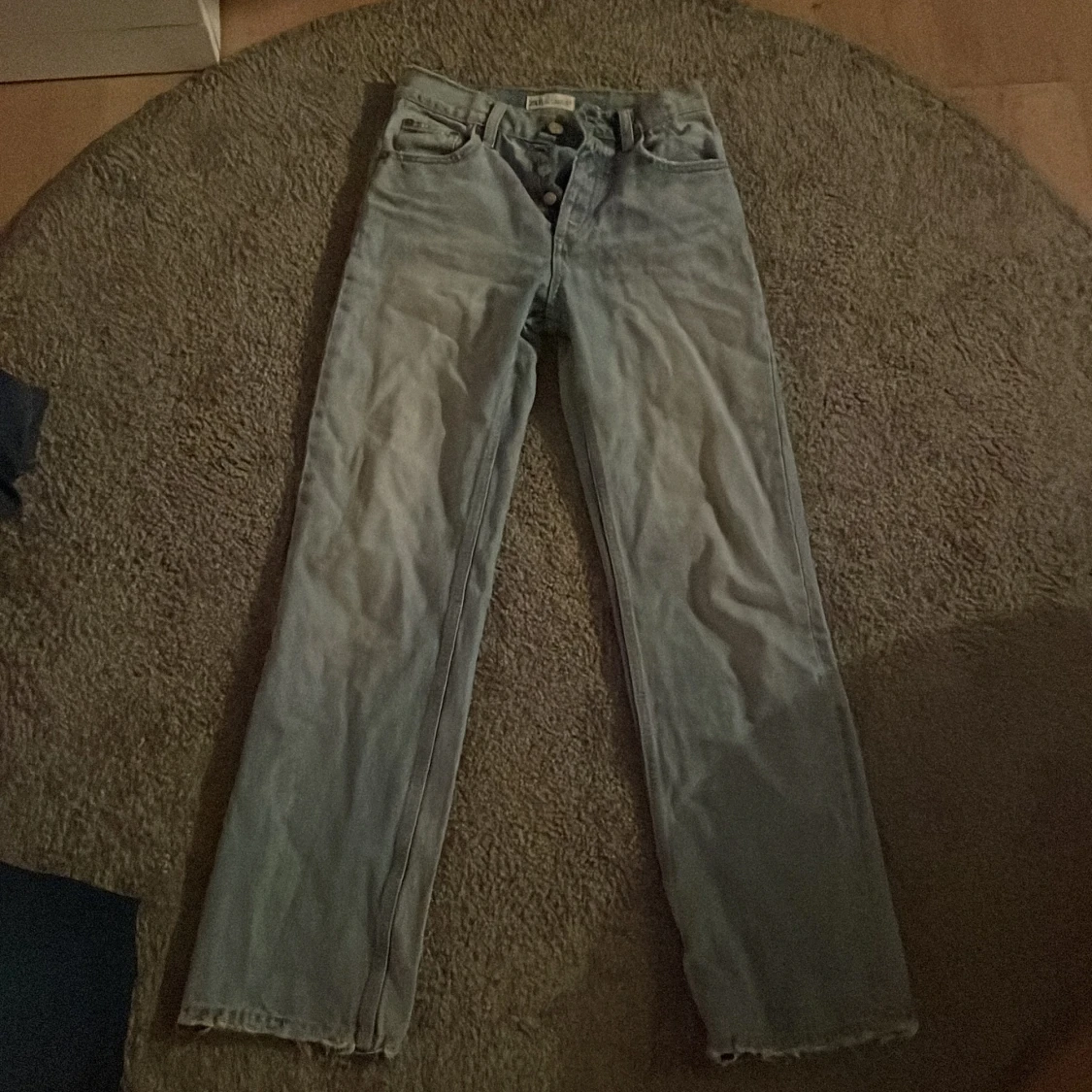 Ljusblå jeans från zara💕