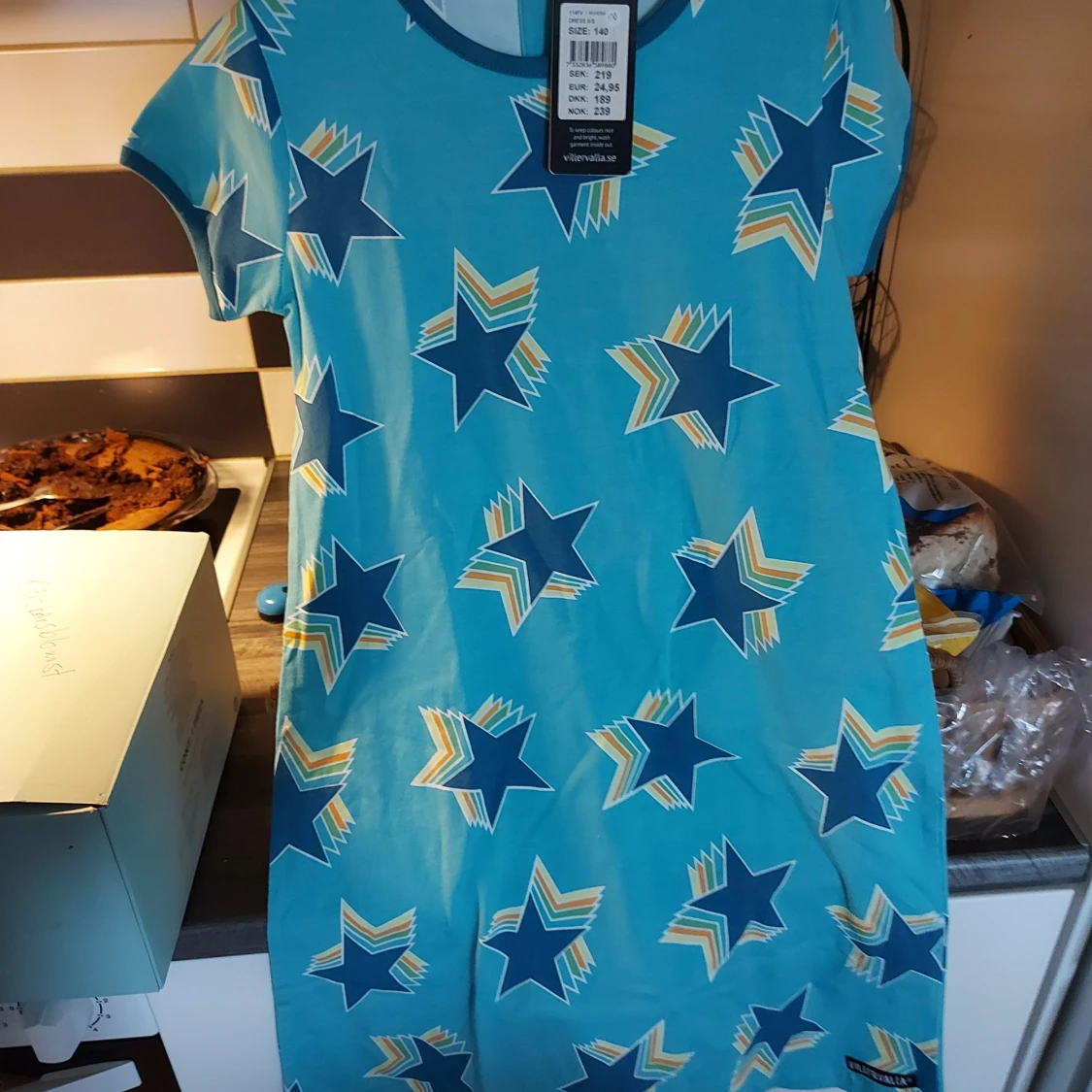 Klänning villervalla 