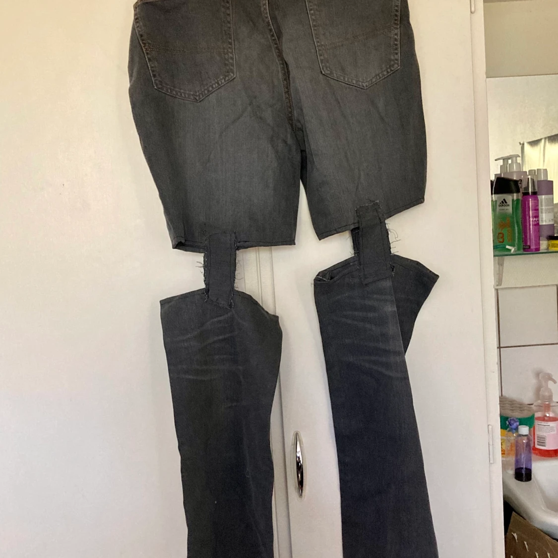 Black v-kei jeans - 90