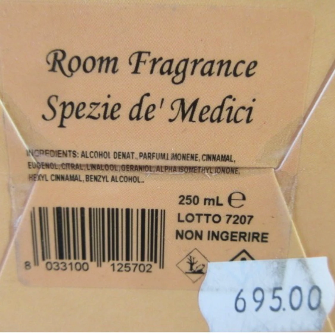 Om Rumsdoft Spezie de Medici 250 ml. by I Profumi di Firenze - 90
