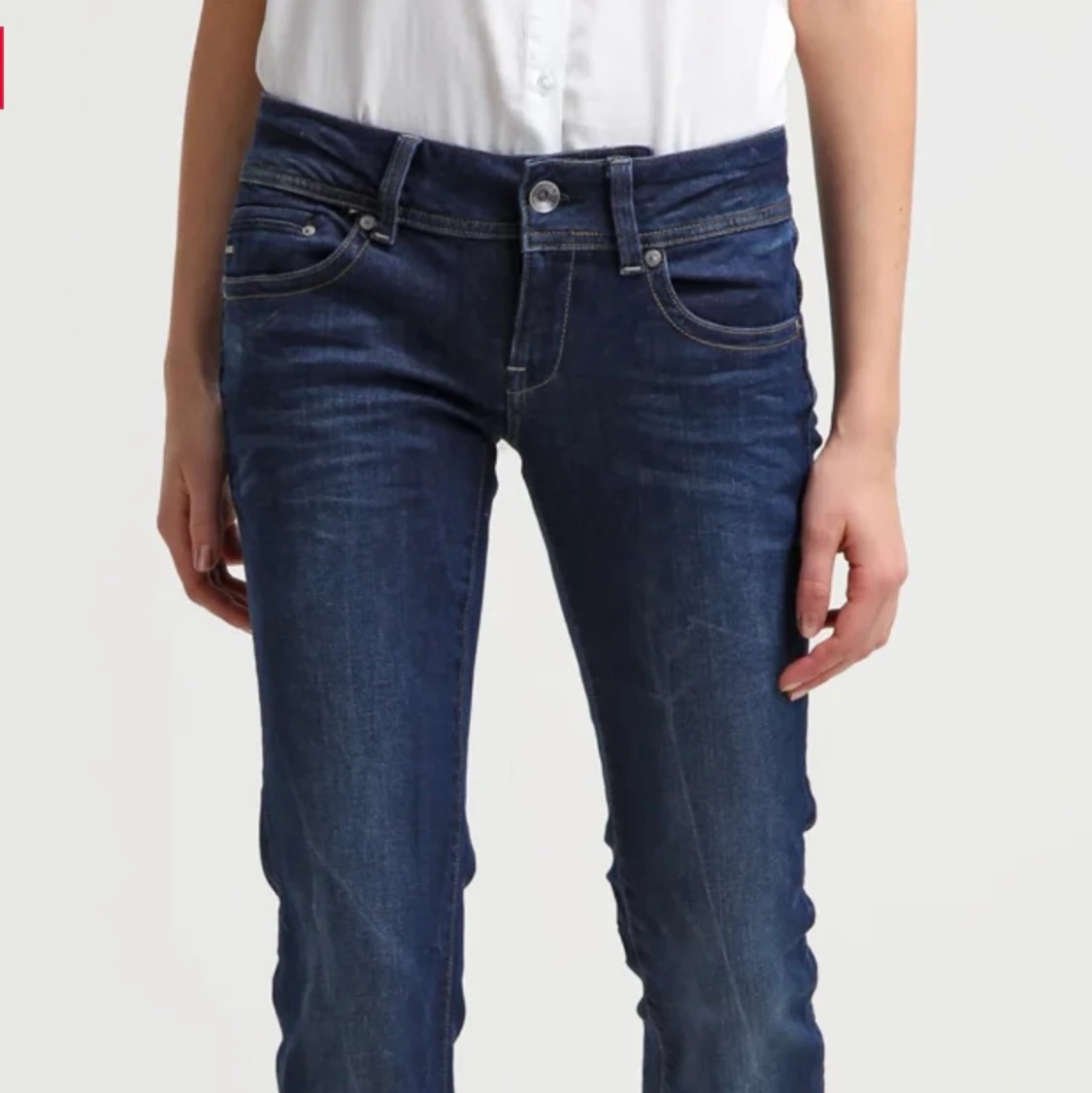 Lågmidjade jeans