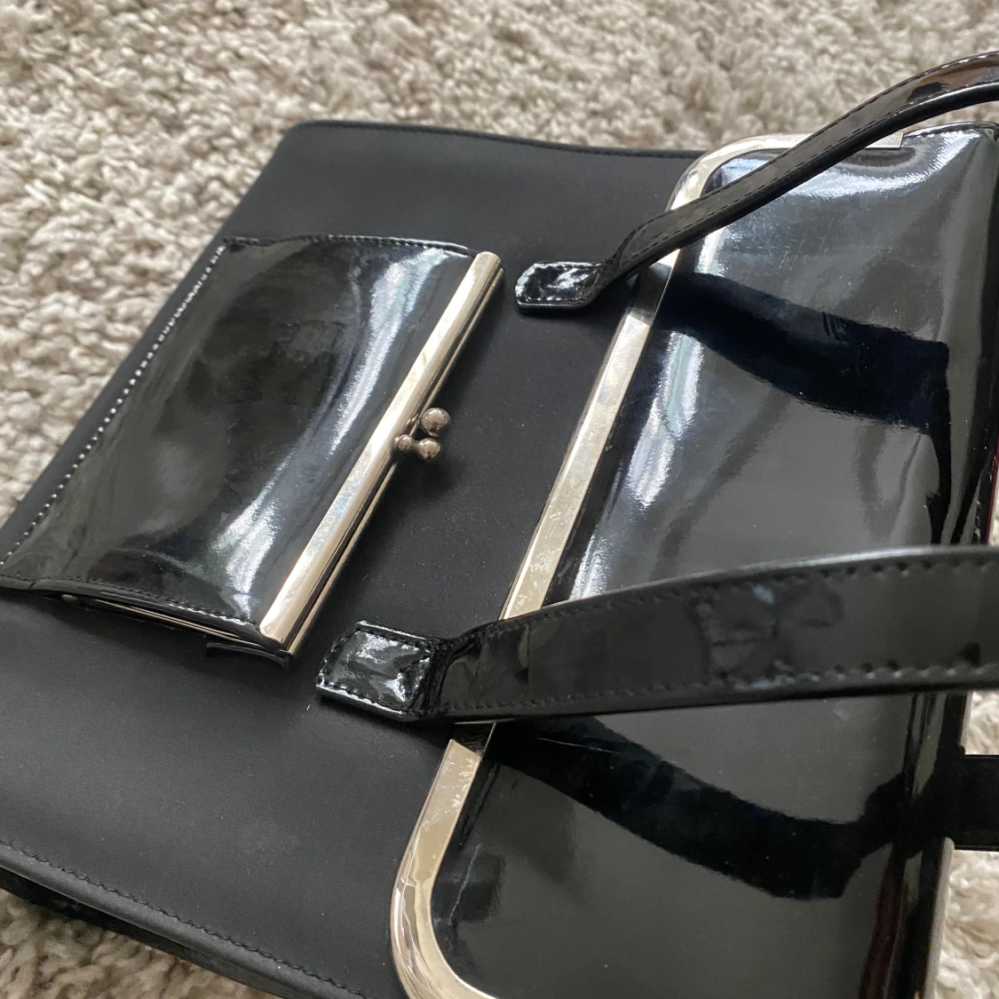 Svart handväska - 90