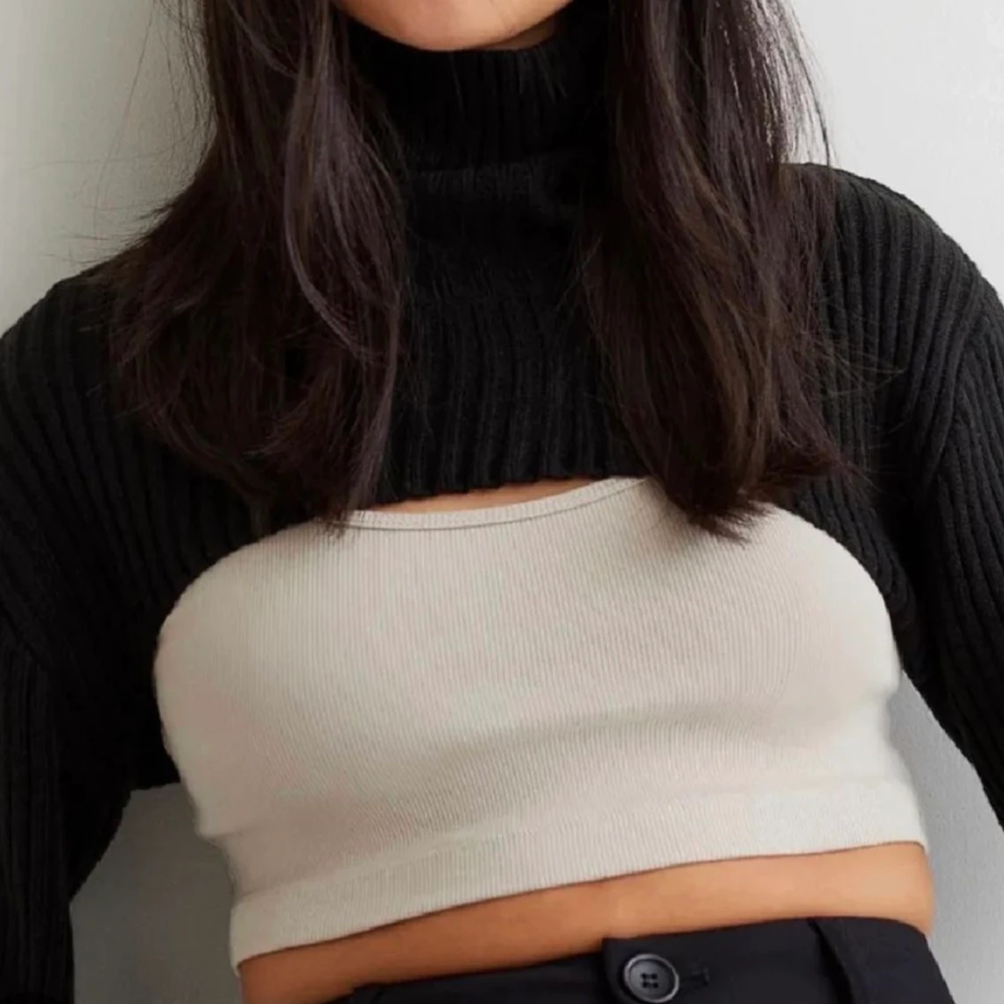 Stickade ärmar - 90