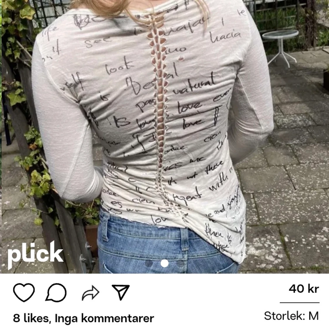 Långärmad tröja - 90