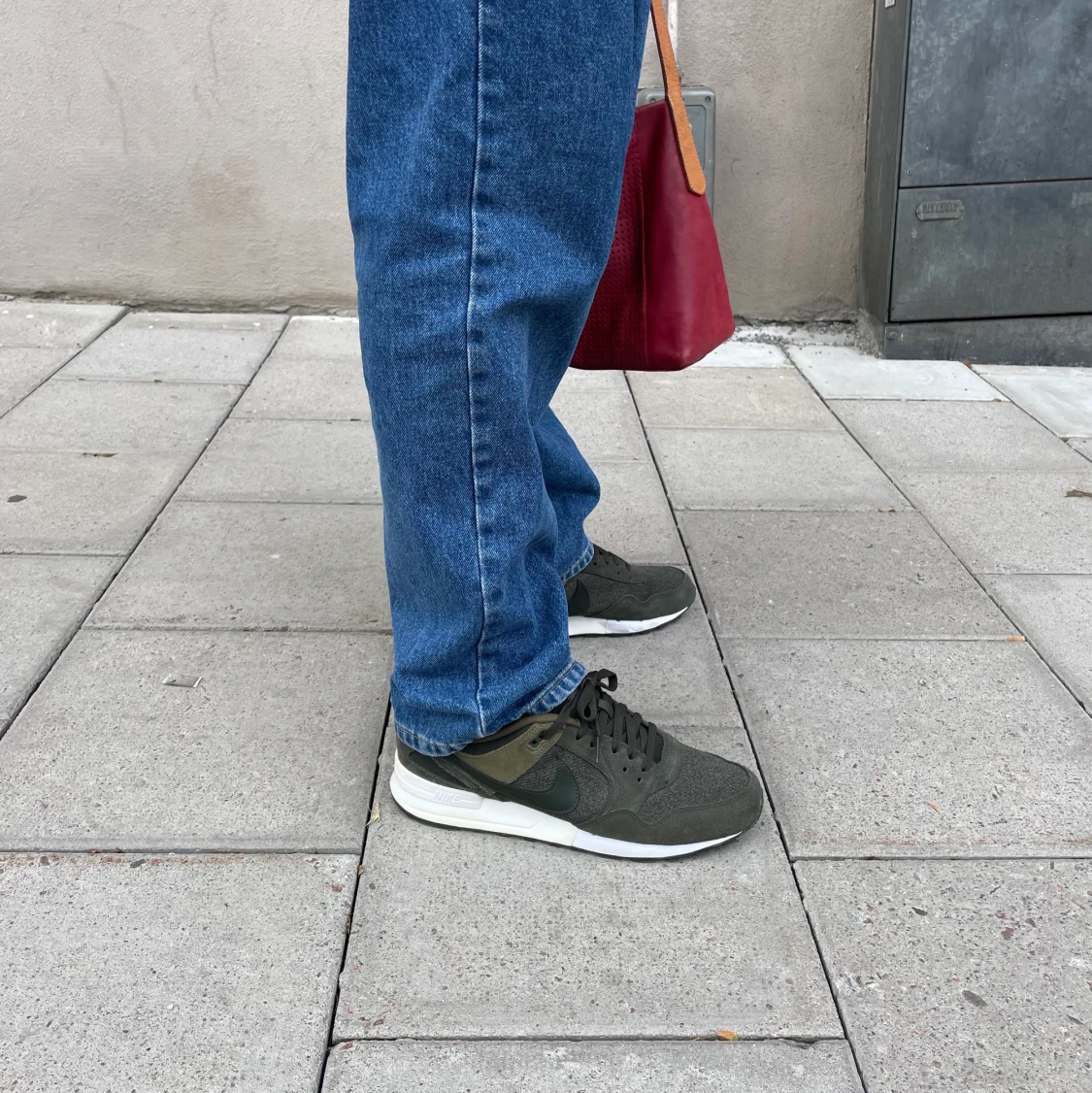 Militärgröna Nike AirMax 