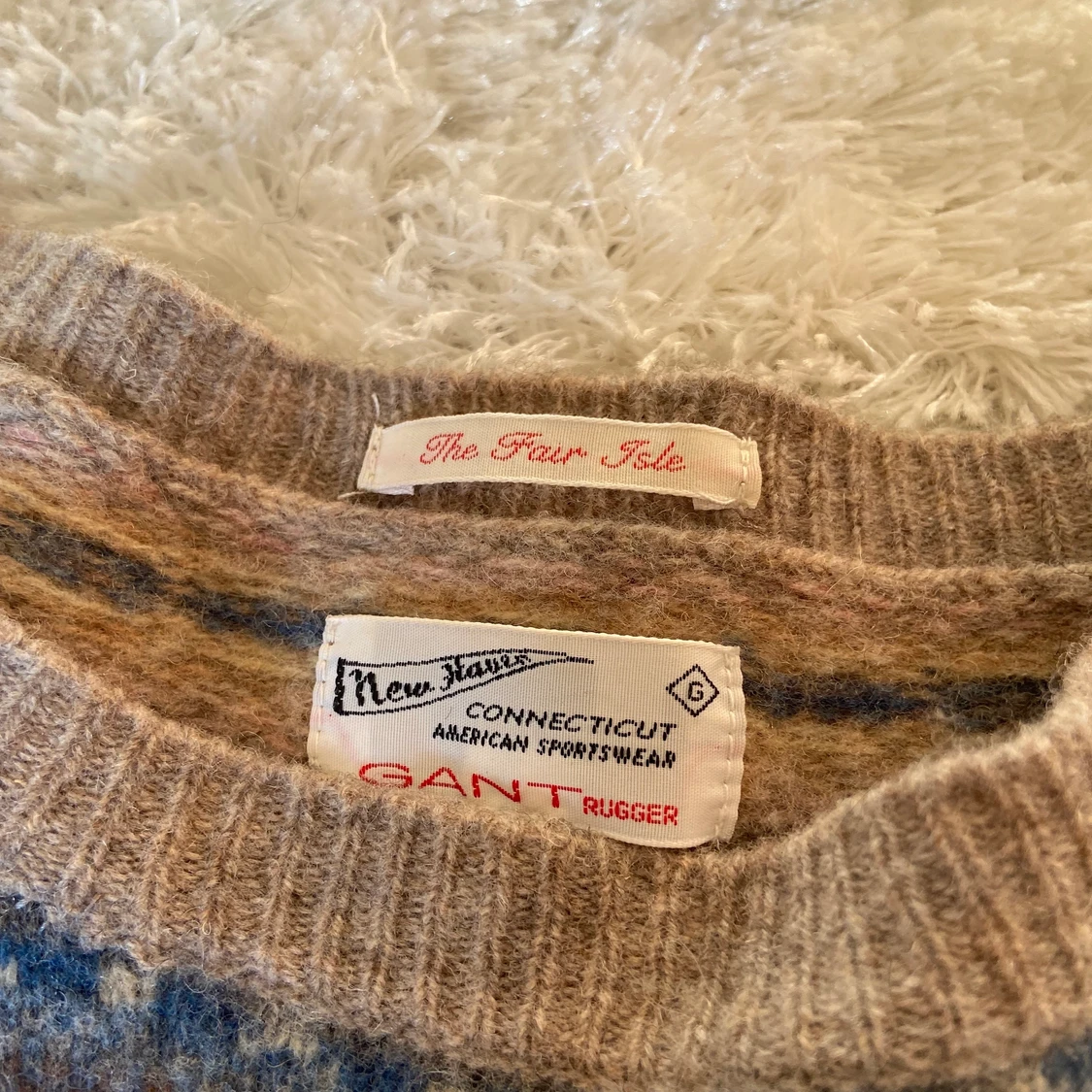 Stickad Gant tröja - 90