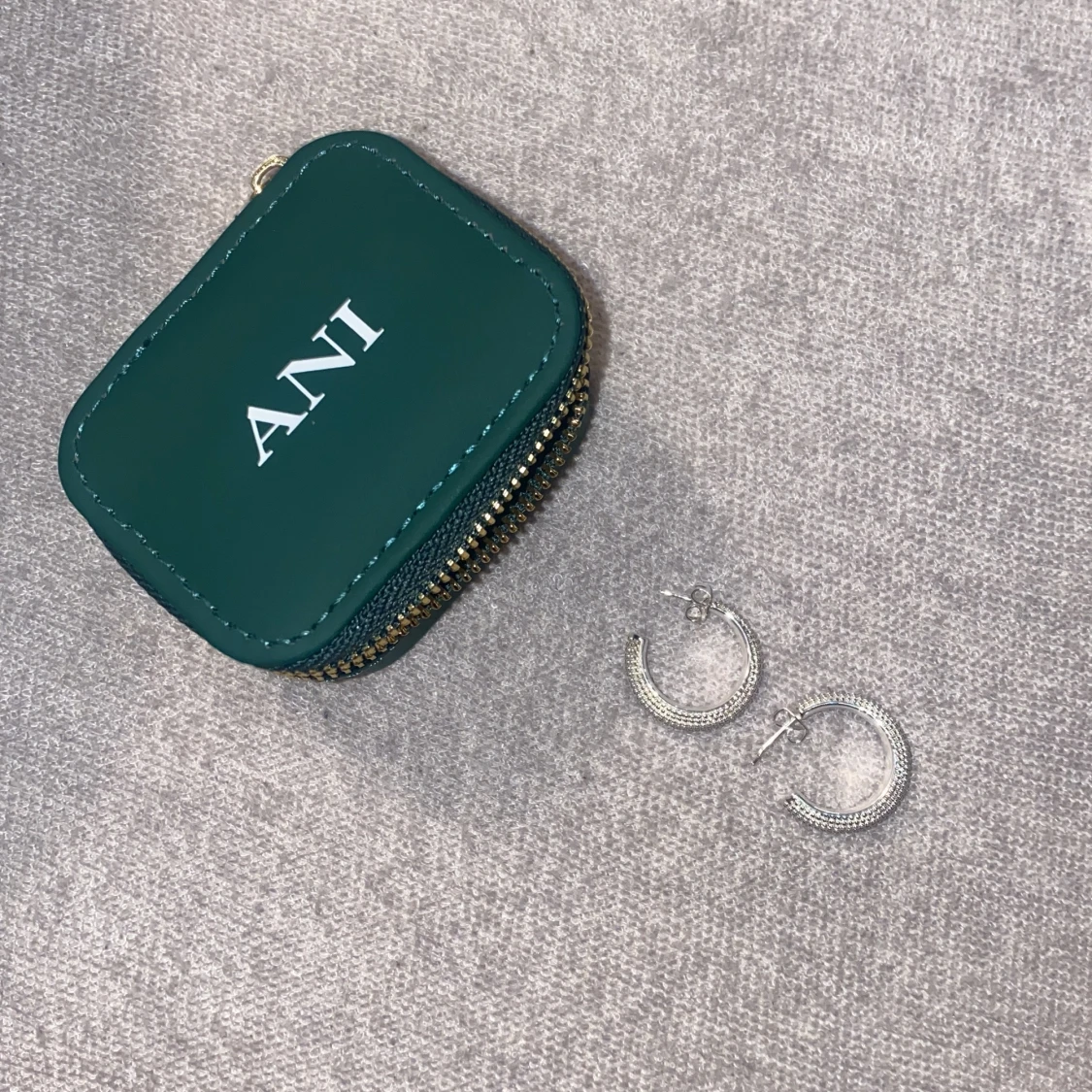 Anijewels - Silver chunky earrings - 91