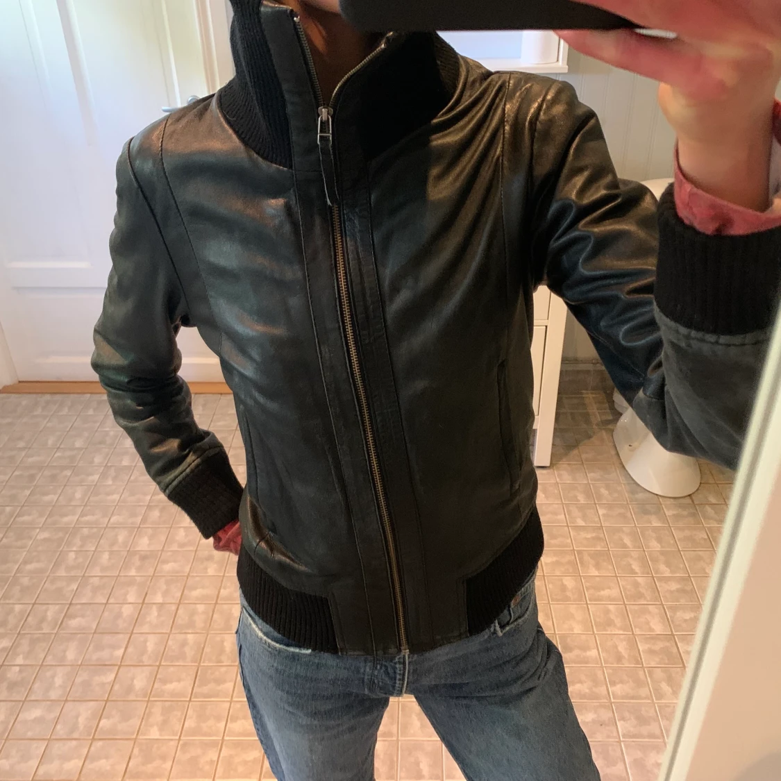 Megasnygg läderjacka - 91