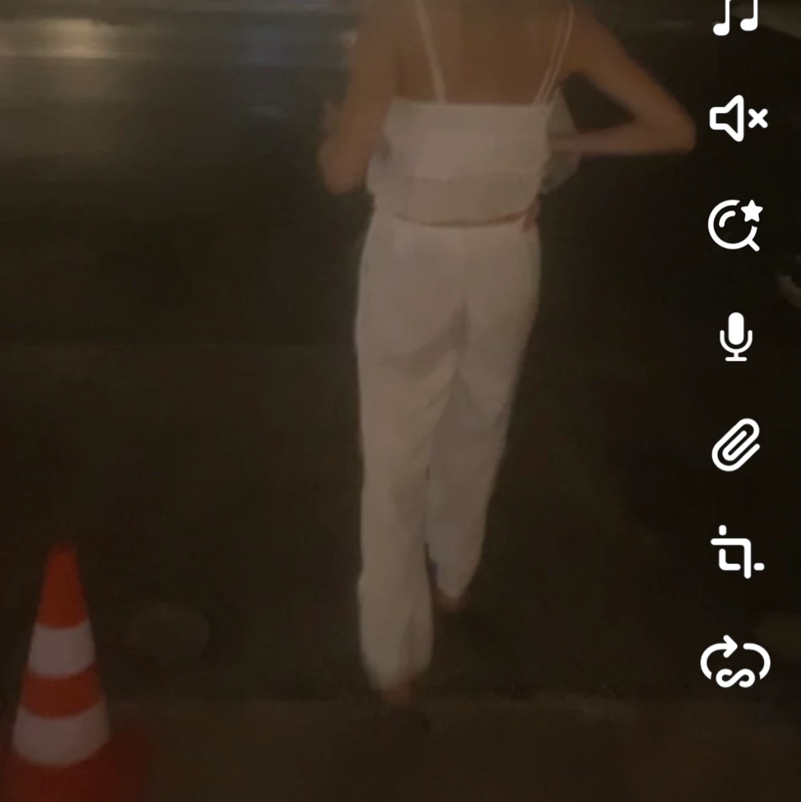 Vita linnebyxor  - 91