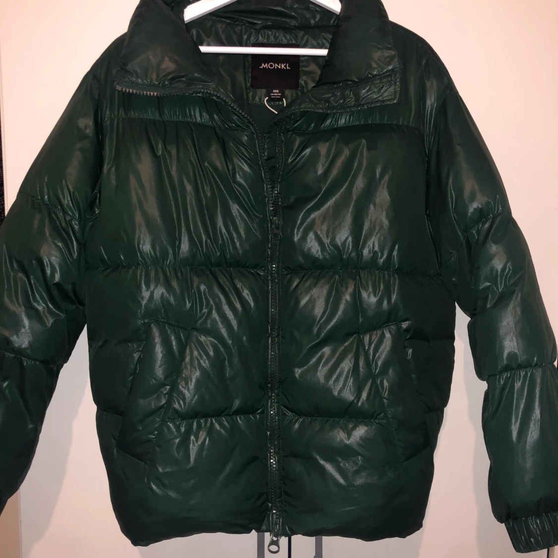 Oversize pufferjacka i storköken xs  - 90