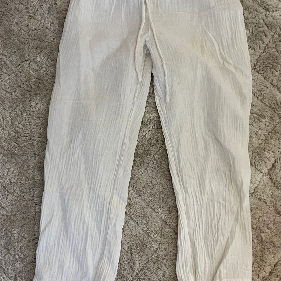 ASOS - vita linnebyxor 