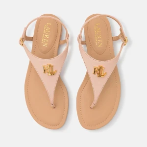 Lauren Ralph Lauren - ELLINGTON NAPPA LEATHER SANDAL - Tåsandaler Knappt använder fina tåsandlar. Söker nya ägare☺️ Yttermaterial: skinn färg: blush
