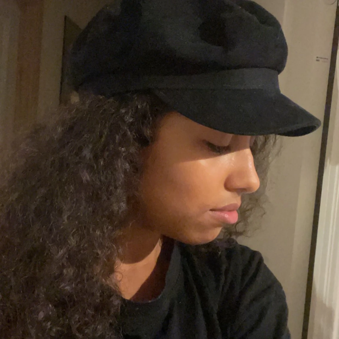 Hatt med skärm - 90