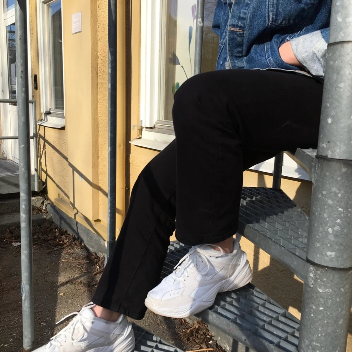 Jättefina Nike N2K Tekno nästan oanvända - 91