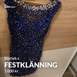 Festklänning  - Storlek s