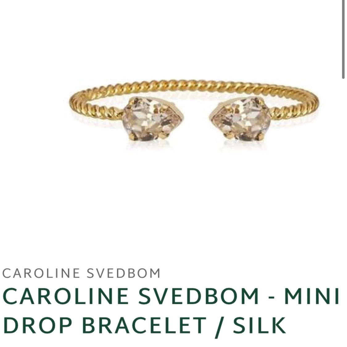 Svedbom armband silk - 90