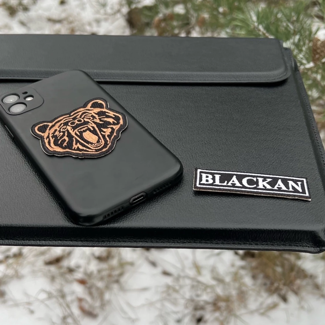 Tygmärken med klisterbaksida 