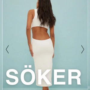 Na-Kd klänning - SÖKER!!! Denna klänning från Na-kd i storlek XS eller S!! Helst vit men hör även av dig om du har en i svart!!🙏🏼🙏🏼🙏🏼🙏🏼