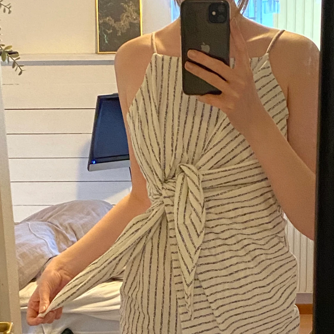 Randig klänning  - 90