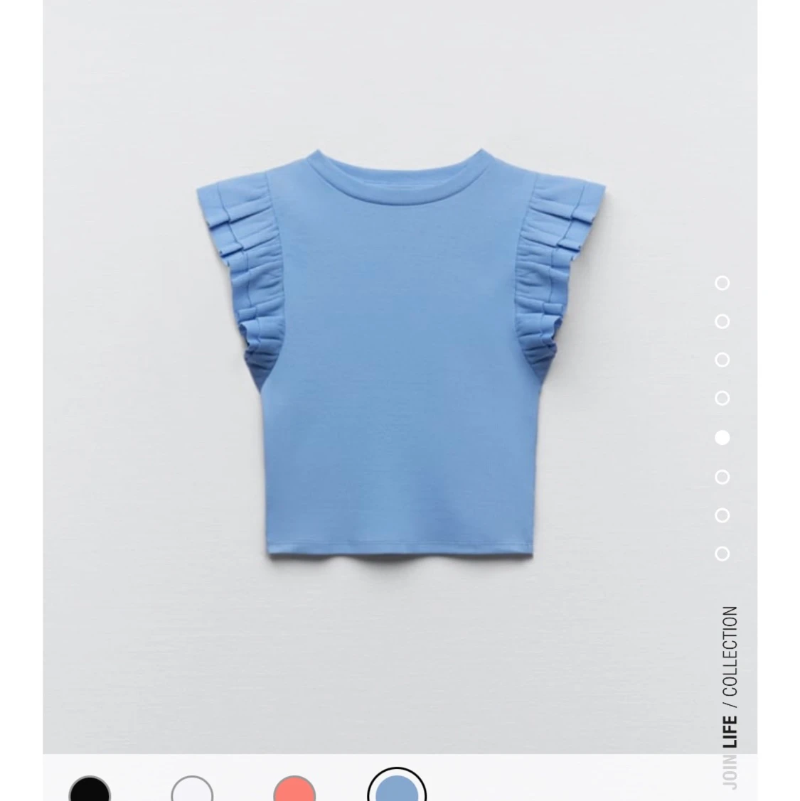 Zara volang topp st M