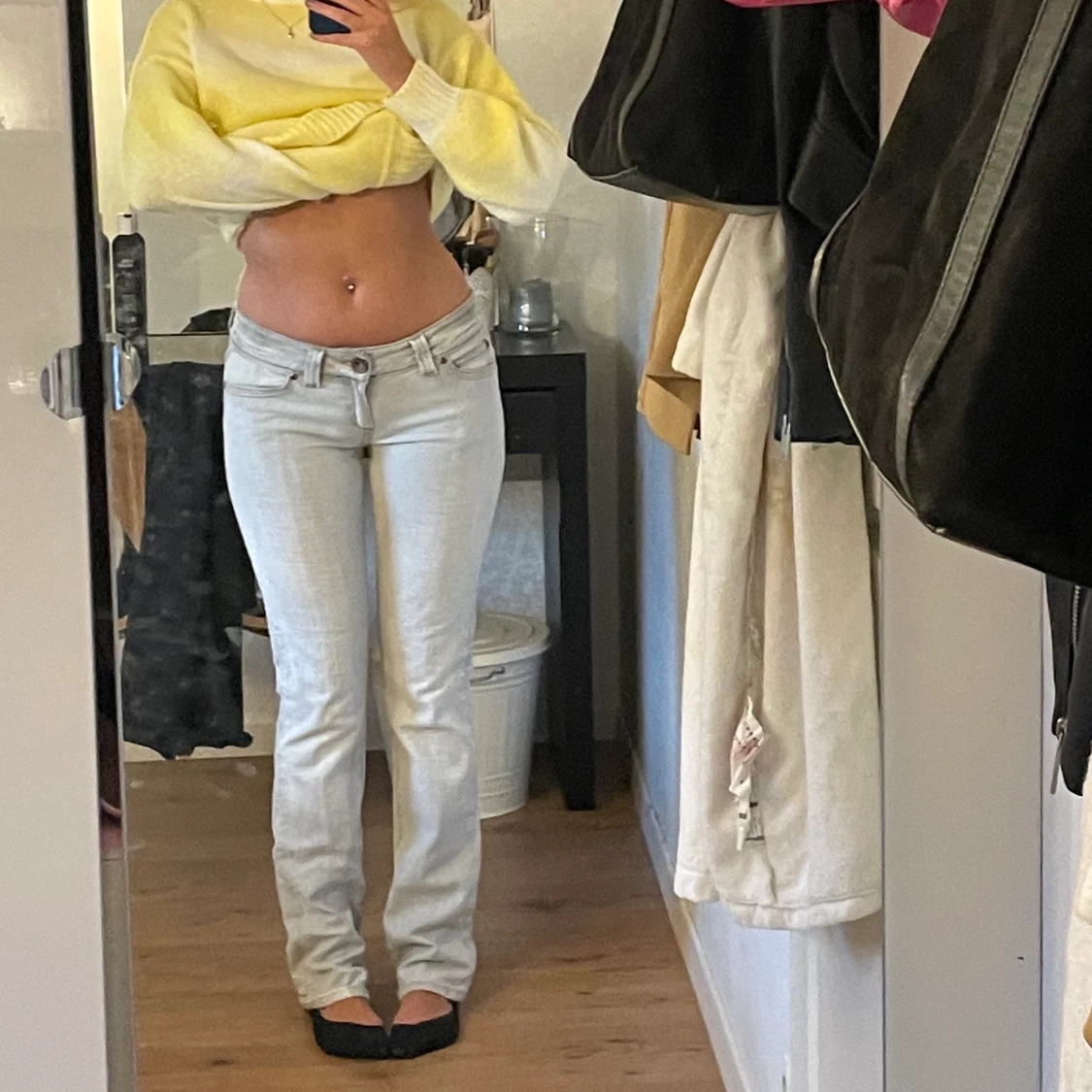 Lågmidjade jeans 