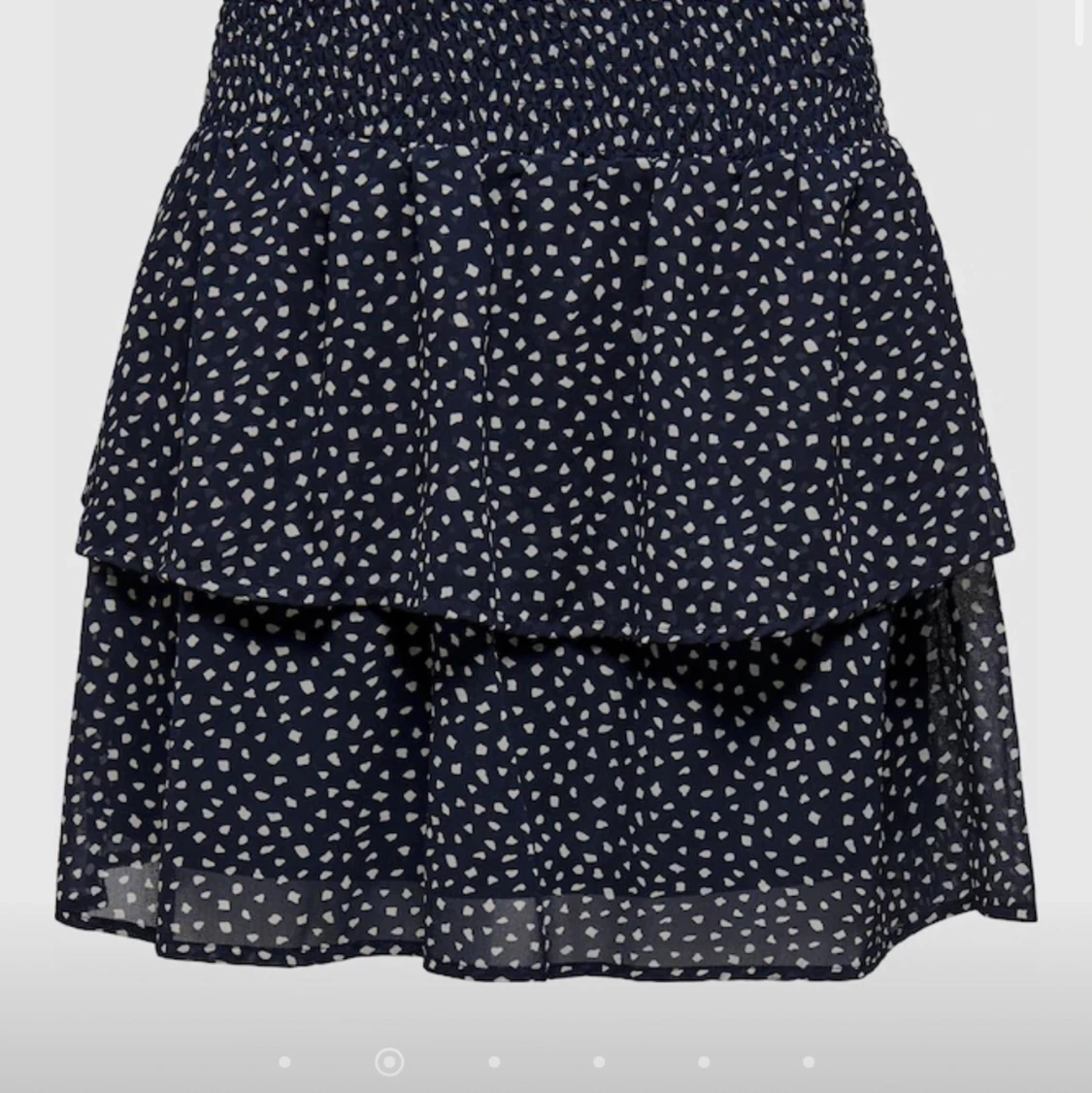 Mörkblå volangkjol💙💙