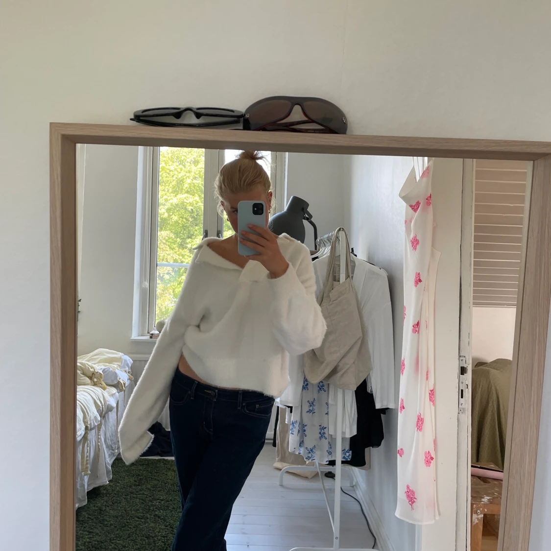 Mysig stickad tröja - 90