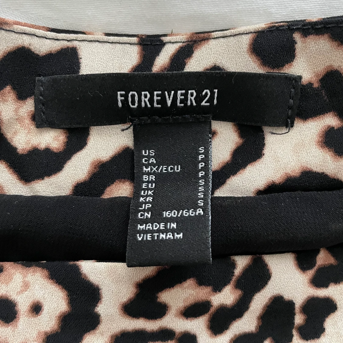 Leopardkjol Forever 21 - 90