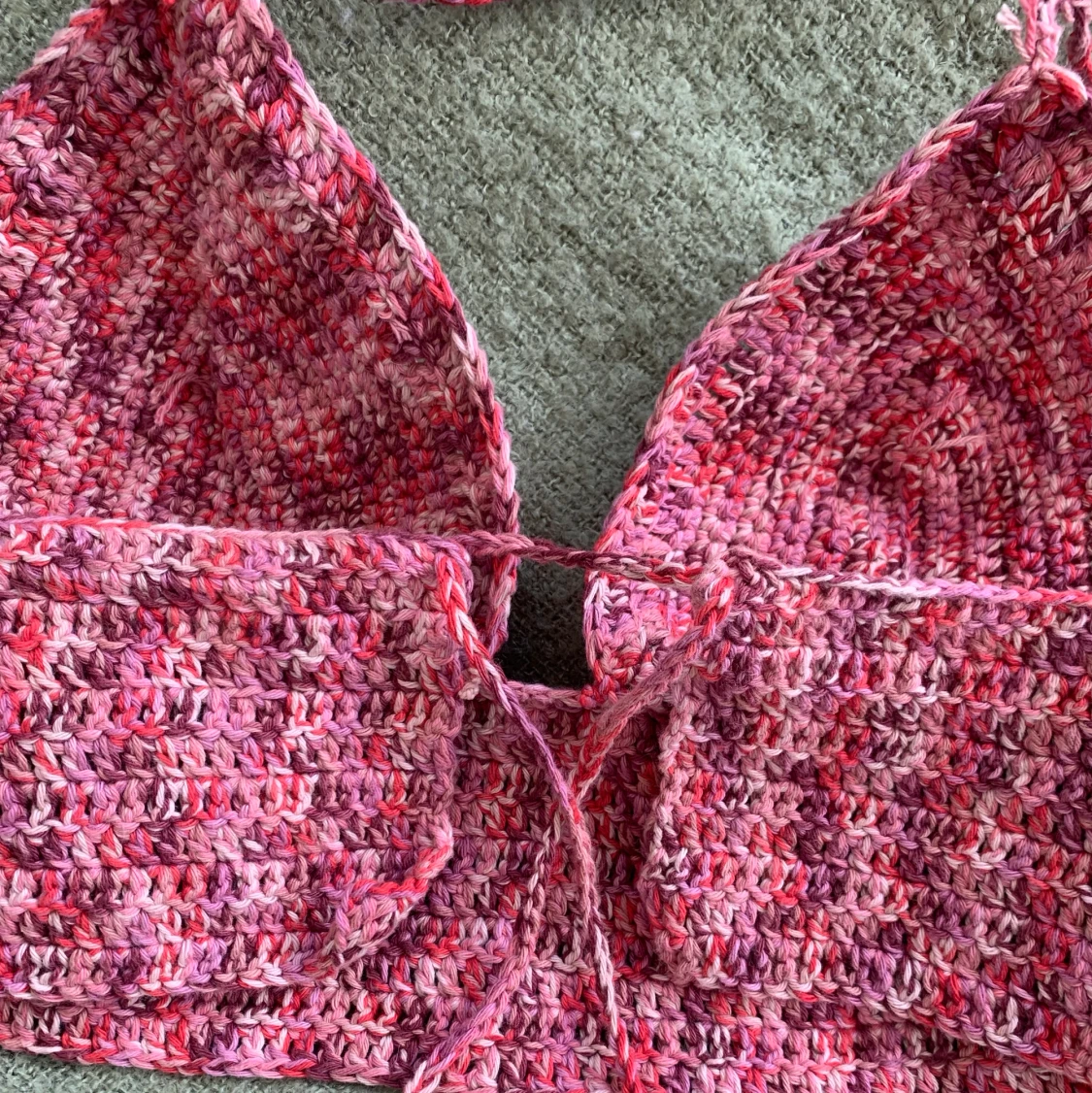 Virkad crop top kupa B/C - 91