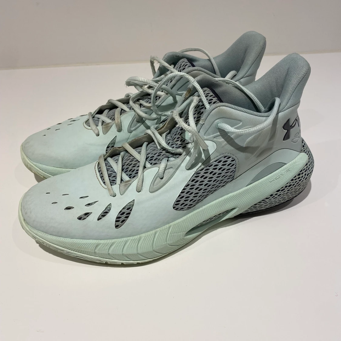 Under Armour Stephen Curry basketskor turkos-ish blå