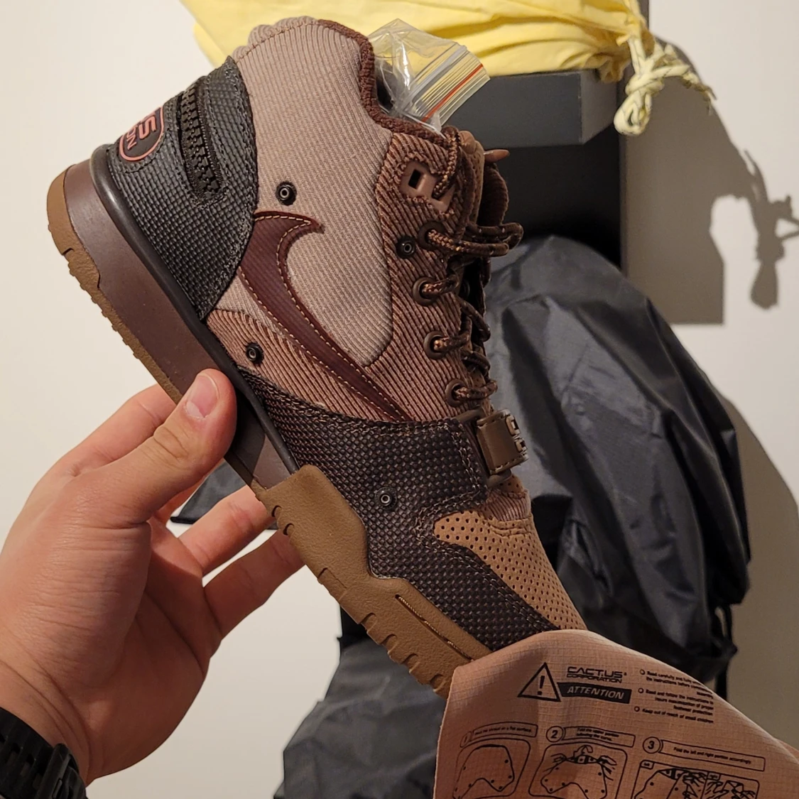 Nike Air Trainer 1 SP, Travis Scott Wheat - 91