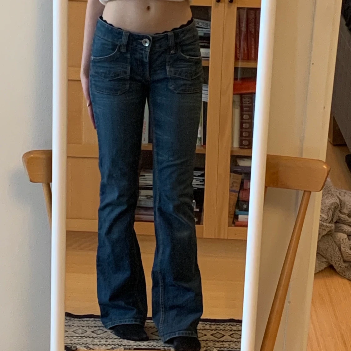 Lågmidjade jeans från only - 90