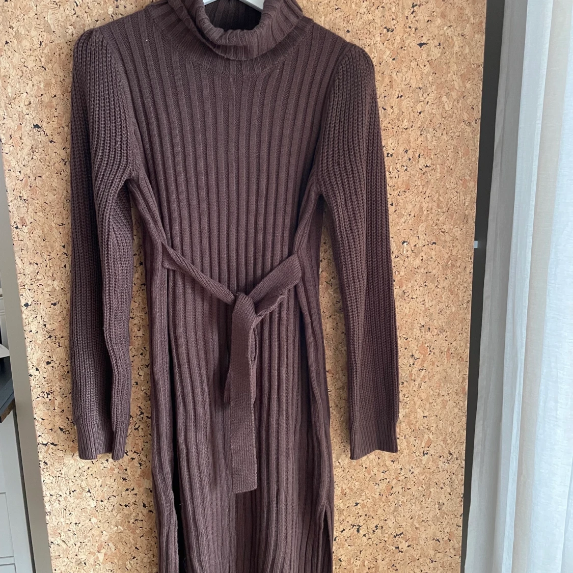 Ny stickad klänning S - 90