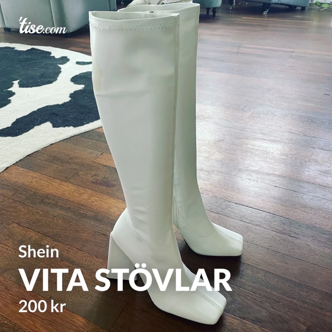 Vita klackskor