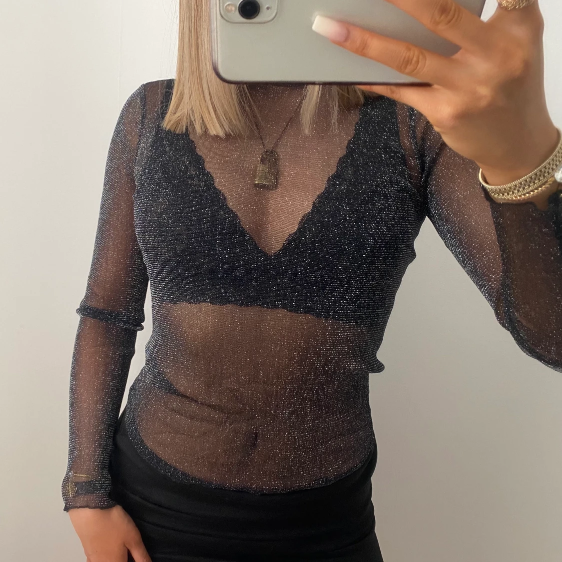 Glitttig tröja NA-KD - 2