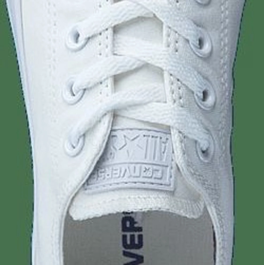 Helvita låga converse - 91